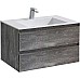 Тумба под раковину Vincea Luka 80 VMC-2L800GS подвесная G.Stone