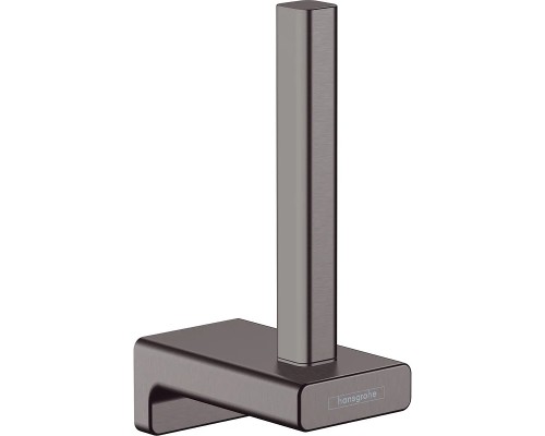 Держатель запасного рулона Hansgrohe AddStoris 41756340 Шлифованный черный хром