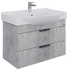 Тумба под раковину Onika Девис 80.13 108048 подвесная Бетон чикаго
