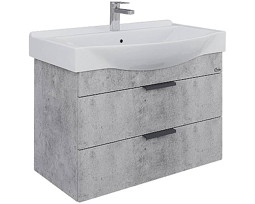 Тумба под раковину Onika Девис 80.13 108048 подвесная Бетон чикаго