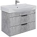 Тумба под раковину Onika Девис 80.13 108048 подвесная Бетон чикаго