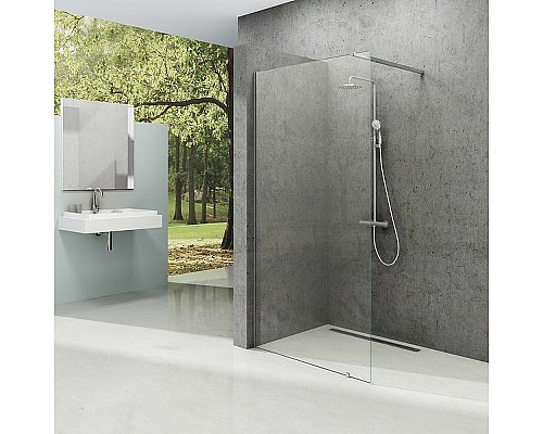 Душевая перегородка Ravak Walk-In Wall 70 GW9W10C00Z1 профиль Хром стекло Transparent