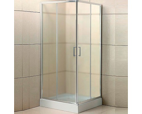 Душевой уголок BelBagno Uno 80х80 UNO-195-A-2-80-P-Cr профиль Хром стекло рифленое Душевой уголок BelBagno Uno 80х80 UNO-195-A-2-80-P-Cr профиль Хром стекло рифленое