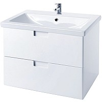 Тумба под раковину Bellezza Пегас 60 4630409270016 подвесная Белая