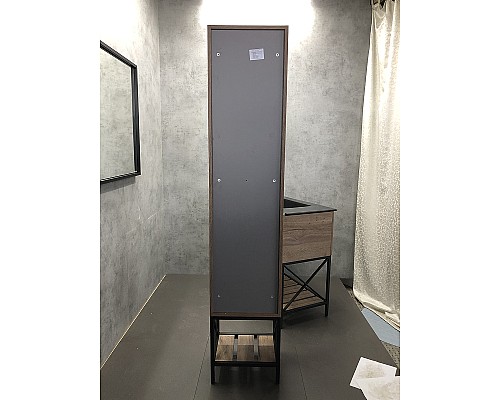 Шкаф пенал Comforty Бредфорд 40 00004148004 Дуб темный