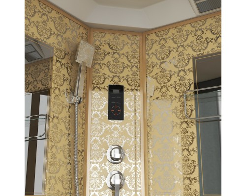 Душевая кабина Niagara Lux NG-7710G 100x100 с гидромассажем