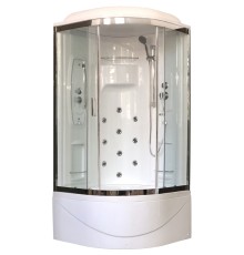 Душевая кабина Royal Bath NRW 90x90 с гидромассажем задняя стенка Белая