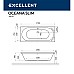 Ванна Excellent Oceana Slim 170x75