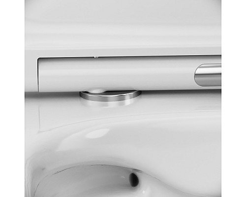 Унитаз подвесной безободковый AM.PM Awe с сиденьем микролифт C111700SC