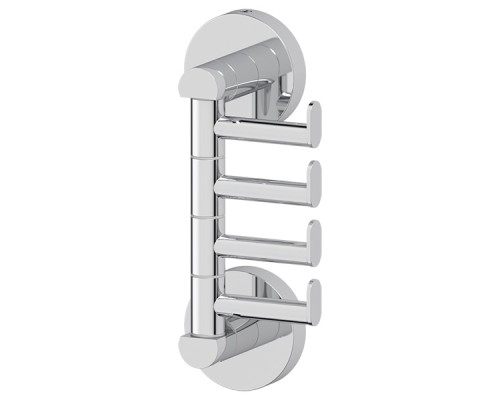 Крючок поворотный четверной (хром) Artwelle HAR 011