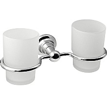 Стакан для зубных щеток Sapho Diamond 1317-05 двойной Хром