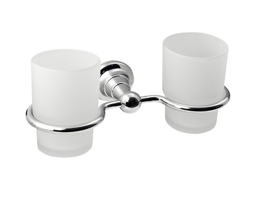 Стакан для зубных щеток Sapho Diamond 1317-05 двойной Хром