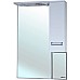 Зеркало со шкафом Bellezza Сиена 70 R 4613911001019 с подсветкой Белое