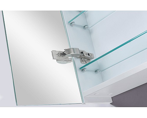 Зеркальный шкаф Orans BC-4023W 100 40231000w с подсветкой Белый глянец