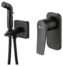 Гигиенический душ со смесителем Lemark Bronx LM3719BL Черный