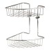 Решетка двойная угловая Veragio Basket 20x20хh29, хром