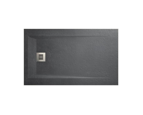 Душевой поддон из искусственного камня Sanitana Rocks 120x80 SP3014B0320100590 Антрацит