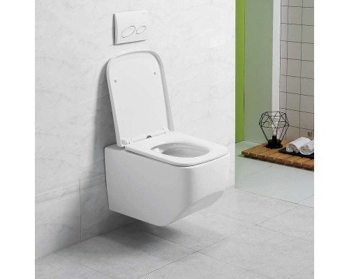 Унитаз Art&Max Liberty AM015CHR подвесной без сиденья