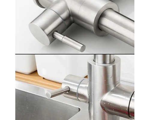 Смеситель для кухни Frap F4348 Сатин