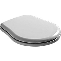 Крышка-сиденье Kerasan Retro 108801 с микролифтом, петли хром