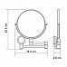 Зеркало двухстороннее, увеличительное WasserKRAFT K-1000