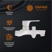 Смеситель для ванны Orange Aristo Белый глянец