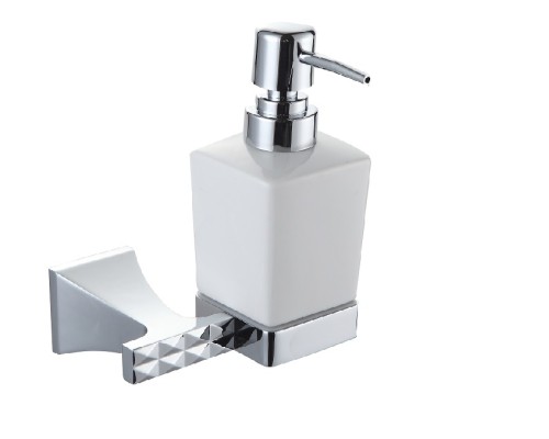 Дозатор жидкого мыла Bronze de luxe Grani 4013 хром