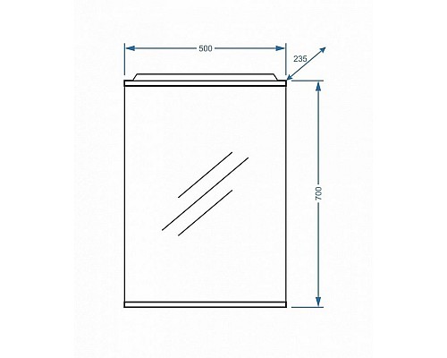 Зеркало Stella Polar Ильза 50 SP-00000220