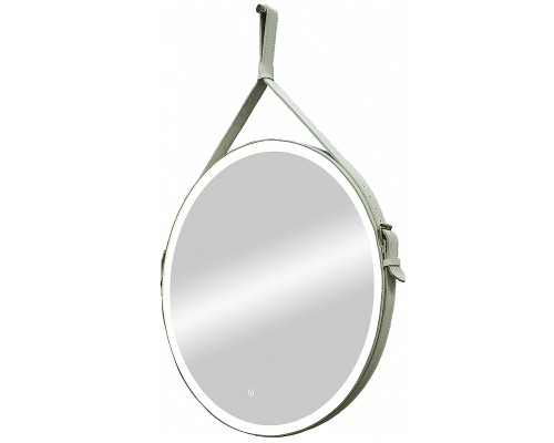 Зеркало Art&Max Milan AM-Mil-800-DS-F с подсветкой с сенсорным выключателем Белое