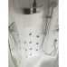 Душевая кабина Royal Bath NRW 90x90 с гидромассажем задняя стенка Белая