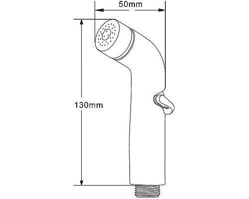 Гигиенический душ Orange HS003cr Хром