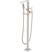 Смеситель напольный Boheme VENTURO 389-W золото