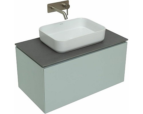 Тумба под раковину Allen Brau Infinity 85 1.21002.PWM подвесная Папирус матовый