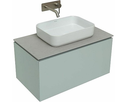 Тумба под раковину Allen Brau Infinity 85 1.21002.PWM подвесная Папирус матовый