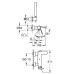 Смеситель для ванны Grohe Plus Хром
