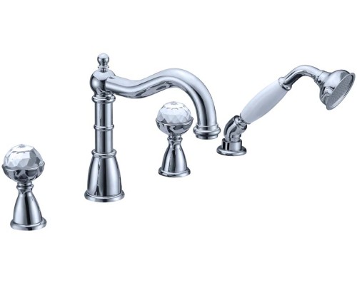 Смеситель врезной Boheme BRILLANTE 393 хром