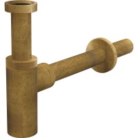 Сифон для раковины Alcaplast Design A400ANTIC Бронза