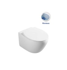 Унитаз подвесной Vincea Felice VT1-25 ультратонкое сиденье soft close P-trap