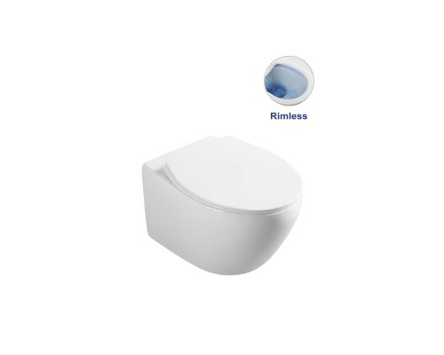 Унитаз подвесной Vincea Felice VT1-25 ультратонкое сиденье soft close P-trap