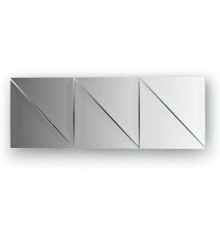 Зеркальная плитка Evoform Refractive 40х40 с фацетом 15 мм