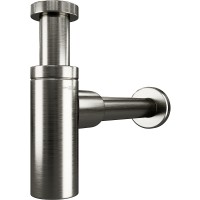 Сифон для раковины WasserKRAFT Wiese A172 Оружейная сталь