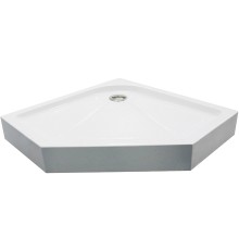 Акриловый поддон для душа Azario 90х90 P39 R/L Белый