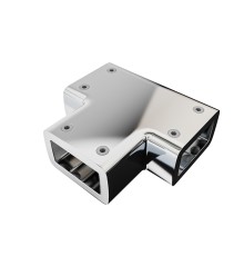 Коннектор каркаса душевой перегородки IDDIS Walk In, хром, Slide SLI1CS0i23