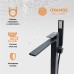 Смеситель для ванны Orange Lutz Черный матовый