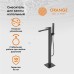 Смеситель для ванны Orange Lutz Черный матовый