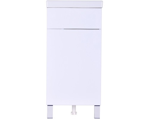 Тумба с раковиной Orange Мини 40 Mini2-40TUW+Ra Белый глянец