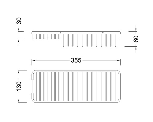 Полка Timo Nelson 160079/02 антик