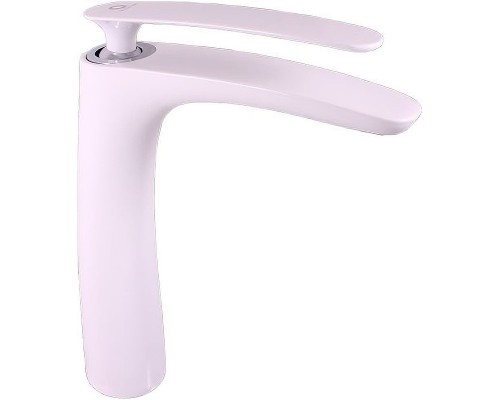 Смеситель для раковины Rav Slezak Tigris TG130.5BC Белый глянец Хром