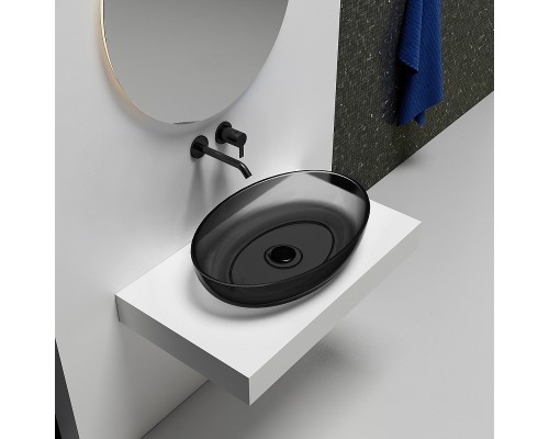 Раковина-чаша Abber Kristall 60 AT2801Onyx Черная