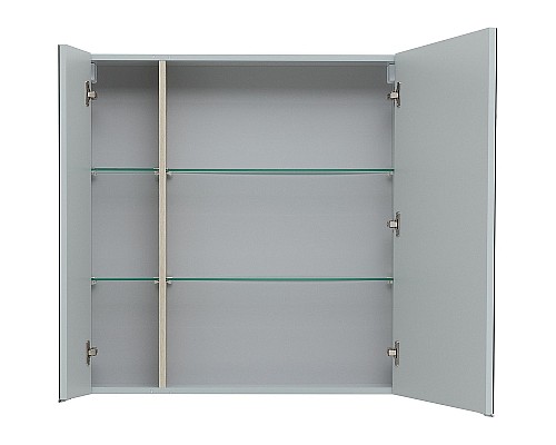 Зеркальный шкаф Aquanet Алвита New 80 277536 Серый матовый